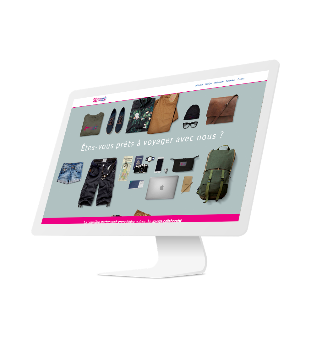 Site web 3DD Tourisme
